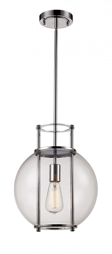 1LT-PENDANT GLASS GLOBE-PC